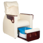 Стол за педикюр Azzurro 101 с масаж - бежово/черно, снимка 6
