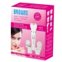 Епилатор 5 в 1 четка за лице , самобръсначка, масажор Beauty Tools Browns Kemei, снимка 1