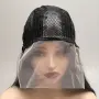 Дълга 100 см черна права перука - плътна Halloween парти перука, снимка 2
