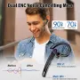 Bluetooth слушалка Atheewon U8 V5.4 с микрофон, ENC и USB донгъл, снимка 8