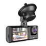 Автомобилен видеорегистратор с три камери Full HD 1920x1080p WiFi – пълна защита и надежден запис, снимка 3