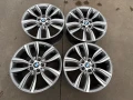 4 бр. оригинални алуминиеви джанти BMW 18 цола 5x112 , централен отвор 66.6, ET57, 8J, снимка 2