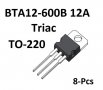 BTA12-600B 600V, 12A Triac in an insulated housing TO220, снимка 2