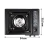 Преносим туристически газов котлон в куфар 2200 W – Т972, снимка 4