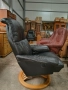 Relax кресло от естествена кожа , снимка 3