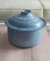 Тас купа с похлупак ретро медни за ценители отлична , снимка 1