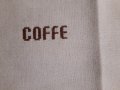 Продавам тишлайфер комплект с 6 броя отделно за кафе с бродерия на ленена панама, снимка 4