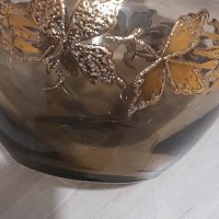 Ретро ваза калиево стъкло Намаление , снимка 6 - Антикварни и старинни предмети - 42921788