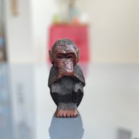 Комплект маймунки “Не чух, не видях, не знам”, снимка 4 - Други ценни предмети - 38346688