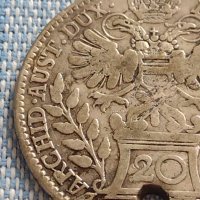 Сребърна монета 20 кройцера 1764г. Мария Терезия Виена Свещена Римска Империя 13730, снимка 9 - Нумизматика и бонистика - 42915359