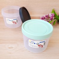 3147 Кръгла кутия за храна с винтова капачка, BPA FREE, 750 ml, снимка 4 - Кутии за храна - 38358345