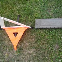 Оригинален сгъваем триъгълник със стойка и светлоотразителна триъгълна лента за Ситроен!, снимка 13 - Аксесоари и консумативи - 29468223