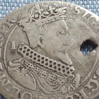 Сребърна монета 16 гроша 1623г. Сигизмунд трети Данциг 5184, снимка 2 - Нумизматика и бонистика - 42891117
