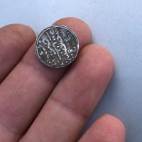 малка османска сребърна паричка, снимка 1 - Нумизматика и бонистика - 39730448