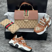 Дамски спортни обувки портфейл и чанта Gucci код 181, снимка 1 - Дамски ежедневни обувки - 33753843