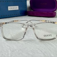 Gucci диоптрични рамки ,прозрачни слънчеви очила,очила за компютър, снимка 2 - Слънчеви и диоптрични очила - 44465602