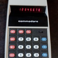 стар американски калкулатор, снимка 1 - Друга електроника - 30636123