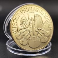 Монета "Виенска филхармония - 1 OZ", снимка 3 - Нумизматика и бонистика - 35173599
