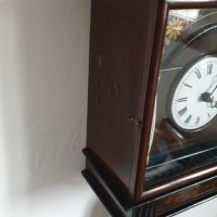 Стенен часовник Бидермайер Шварцвалд - дърво, порцелан, снимка 8 - Антикварни и старинни предмети - 44497307