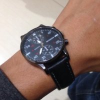 
Мъжки елегантен водоустойчив часовник BASID /
Цвят – черен със сребристи елементи;
, снимка 3 - Мъжки - 44366514