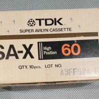 Касети TDK SA X 60 мин. , снимка 8 - Аудио касети - 44192226