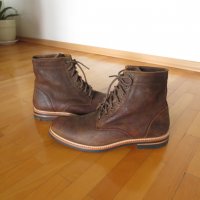 Nisolo Andres All Weather Boot, Waxed Brown , снимка 3 - Мъжки боти - 30337236