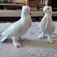 Порцеланови гълъби Сатинети, снимка 1 - Антикварни и старинни предмети - 44164458