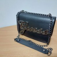 Луксозна Черна чанта Guess/SG-E79, снимка 2 - Чанти - 42902981