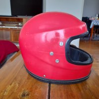 Стара моторджийска каска,шлем, снимка 4 - Други ценни предмети - 34485137