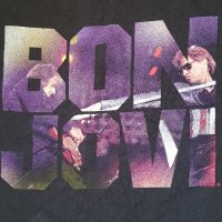 Vintage JON BON JOVI Because We Can 2013 Tour T-Shirt, снимка 2 - Тениски - 35016493