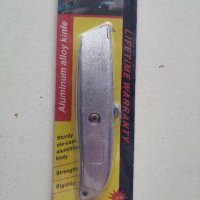 Нож за Гипсокартон АЛУМИНИЕВ на блистер , снимка 1 - Други - 37515163