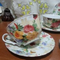 Костен порцелан чаши за чай, снимка 5 - Чаши - 42867982
