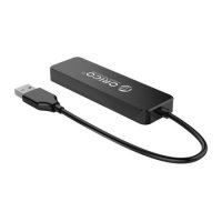 USB Хъб USB Разклонител Orico FL01 4 х USB2.0 Порта Черен, снимка 3 - Друга електроника - 35550585