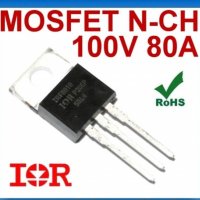 IRF8010 MOSFET-N транзистор Vdss=100V, Id=80A, Rds=0.015Ohm, Pd=260W, снимка 1 - Друга електроника - 35561441