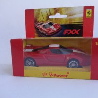  SHELL V POWER 1:38 FERRARI FXX МОДЕЛ КОЛИЧКА ИГРАЧКА, снимка 1 - Колекции - 44420282