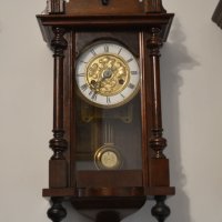 старинен стенен часовник, снимка 1 - Стенни часовници - 44496281