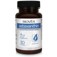 Хранителна добавка ASTAXANTHIN 4mg 30 софтгел капсули, снимка 1 - Хранителни добавки - 30027178