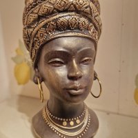 Красива африканка, нова., снимка 4 - Статуетки - 40443258