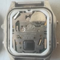 Часовник Q&Q. Japan. Vintage watch. Dual time. Ana-digi. Ретро модел , снимка 4 - Мъжки - 42260074