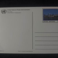 ООН 1989 - Пощенска картичка, снимка 2 - Филателия - 38901092