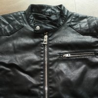 GUESS FAUX Leather Men's Jacket размер XL мъжко яке изкуствена кожа 28-57, снимка 4 - Якета - 42748732