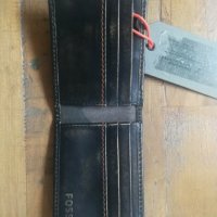 Нов портфейл MENS FOSSIL, оригинал, снимка 7 - Портфейли, портмонета - 31319664