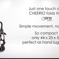Нова количка Chicco Cheerio, снимка 8 - Детски колички - 42437559
