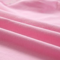 Дамска памучна блуза в розово с ръкави от тюл на точки, снимка 16 - Тениски - 42775062
