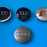 Audi капачки за джанти Ауди от 60-135mm a3 a4 a5 a6 a7 a8, снимка 5 - Аксесоари и консумативи - 34876475