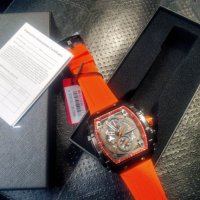 часовник кварцов хронограф MINI FOCUS силиконова каишка Автоматична дата , снимка 10 - Мъжки - 40659357