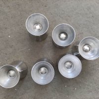 Продавам малки метални чаши, снимка 3 - Чаши - 38393399