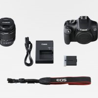 Огледално-рефлексен фотоапарат, Canon EOS 4000D, black + EF-s 18-55 mm DC III, снимка 6 - Фотоапарати - 38523405