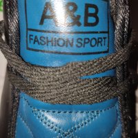 Мъжки обувки A&B, снимка 2 - Спортно елегантни обувки - 34929477
