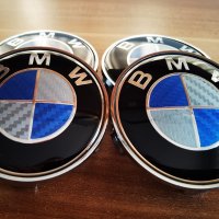 Капачки за джанти BMW/БМВ 68мм карбон, снимка 3 - Аксесоари и консумативи - 38644884
